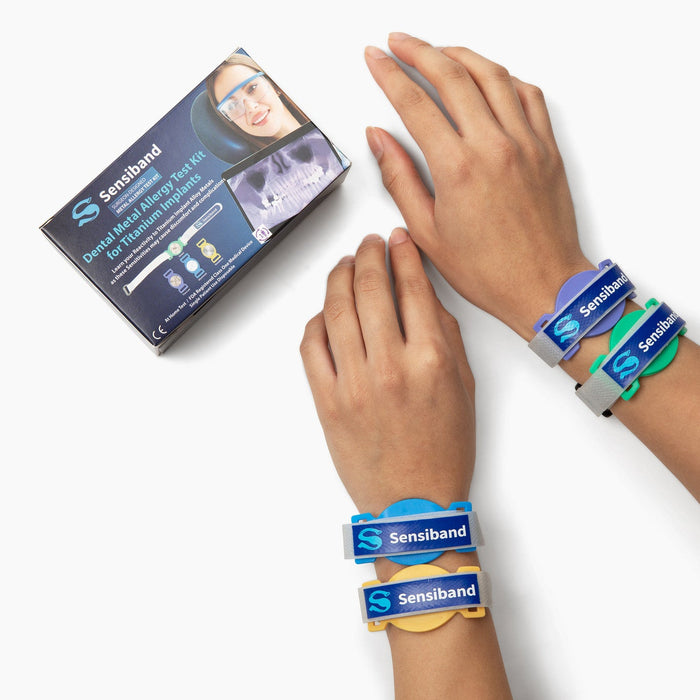 Sensiband Dental Titanium Alloy Allergy Test with Hook and Loop Closure