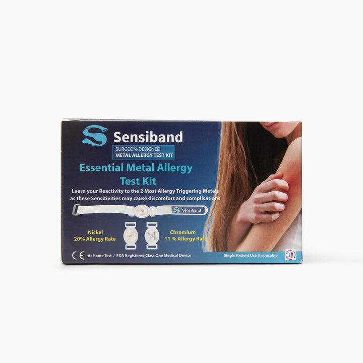 Sensiband ESSENTIAL Metal Allergy Test with Hook and Loop Closure