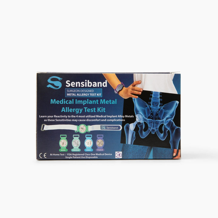 Sensiband Medical Implant Metal Allergy Test with Hook and Loop Closure