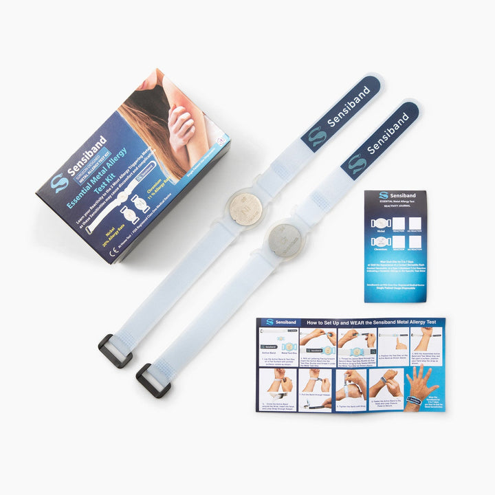 Sensiband ESSENTIAL Metal Allergy Test with Hook and Loop Closure