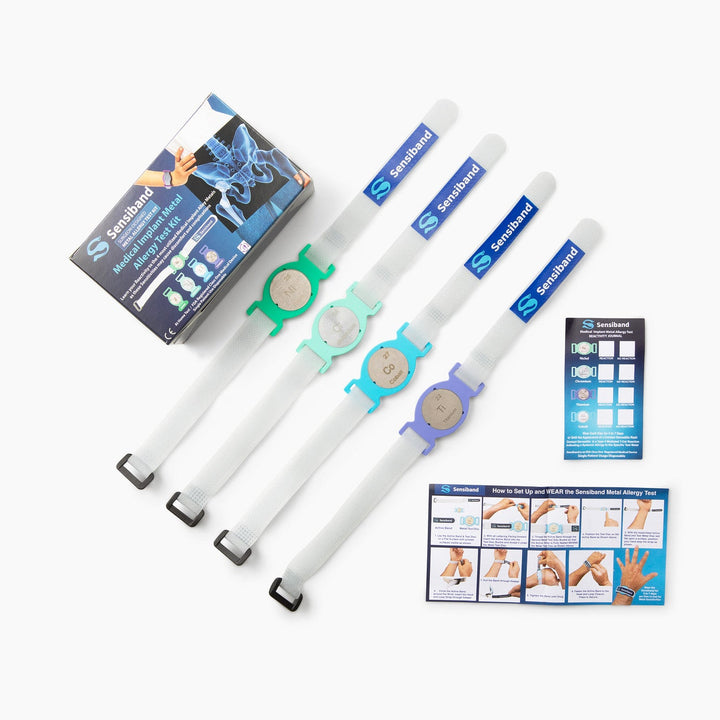 Sensiband Medical Implant Metal Allergy Test with Hook and Loop Closure