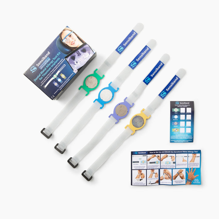 Sensiband Dental Titanium Alloy  Allergy Test with Hook and Loop Closure