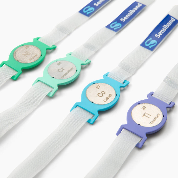 Sensiband Medical Implant Metal Allergy Test with Hook and Loop Closure