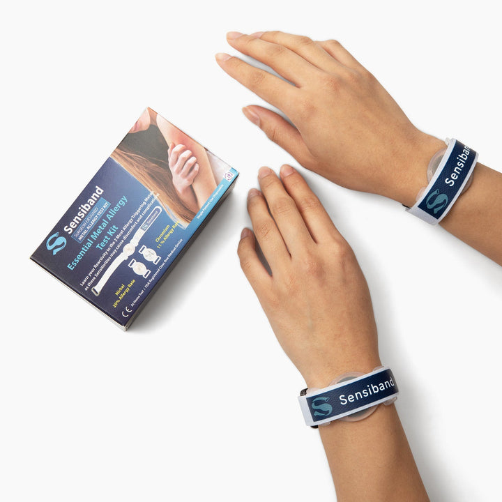 Sensiband ESSENTIAL Metal Allergy Test with Hook and Loop Closure
